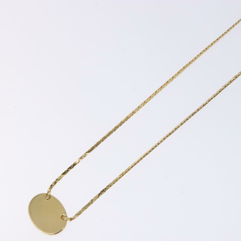 【日本直送】Christian Dior 項鍊 金屬 金 Auth 138902-9