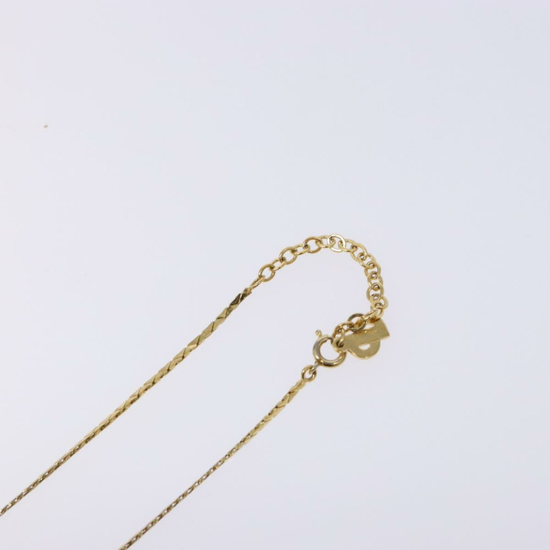 【日本直送】Christian Dior 項鍊 金屬 金 Auth 138902-11