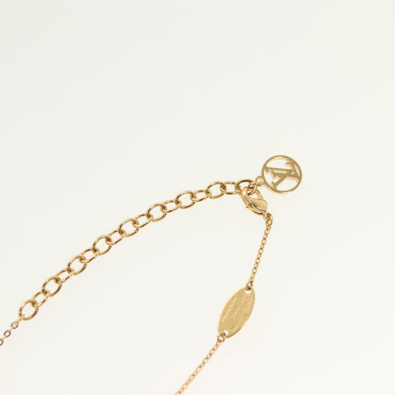 【日本直送】路易威登 Nanogram Collier Precious 項鍊，金屬金色，型號 M63141，正品編號 138918-9