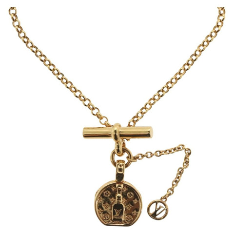 路易威登 Collier LV Tribute 項鍊 金屬金 M00569 LV Auth 138912