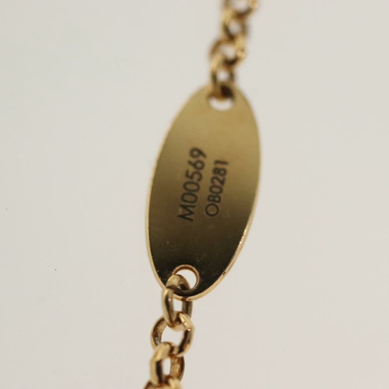 【日本直送】路易威登 Collier LV Tribute 項鍊 金屬金 M00569 LV Auth 138912-9