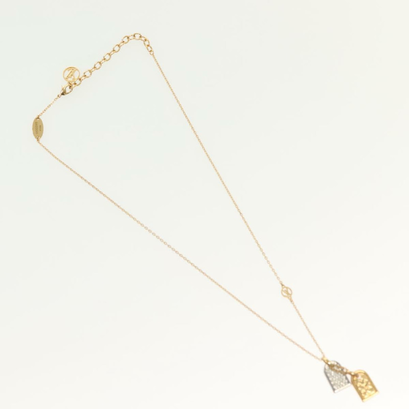 【日本直送】路易威登 Nanogram Collier 珍貴項鍊 金屬 金色 M00599 正品 138911-1