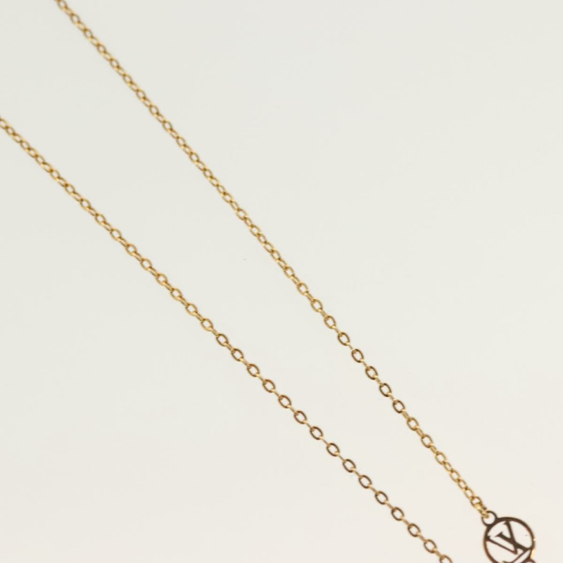 【日本直送】路易威登 Nanogram Collier 珍貴項鍊 金屬 金色 M00599 正品 138911-3