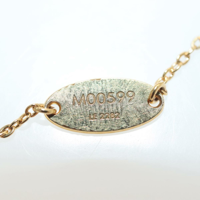 【日本直送】路易威登 Nanogram Collier 珍貴項鍊 金屬 金色 M00599 正品 138911-9