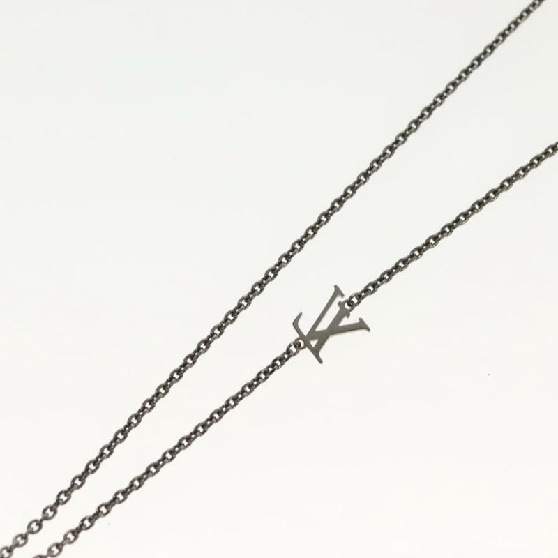 【日本直送】路易威登 Vivienne 吊墜項鍊 金屬槍灰 M00831 LV 正品 138910-13