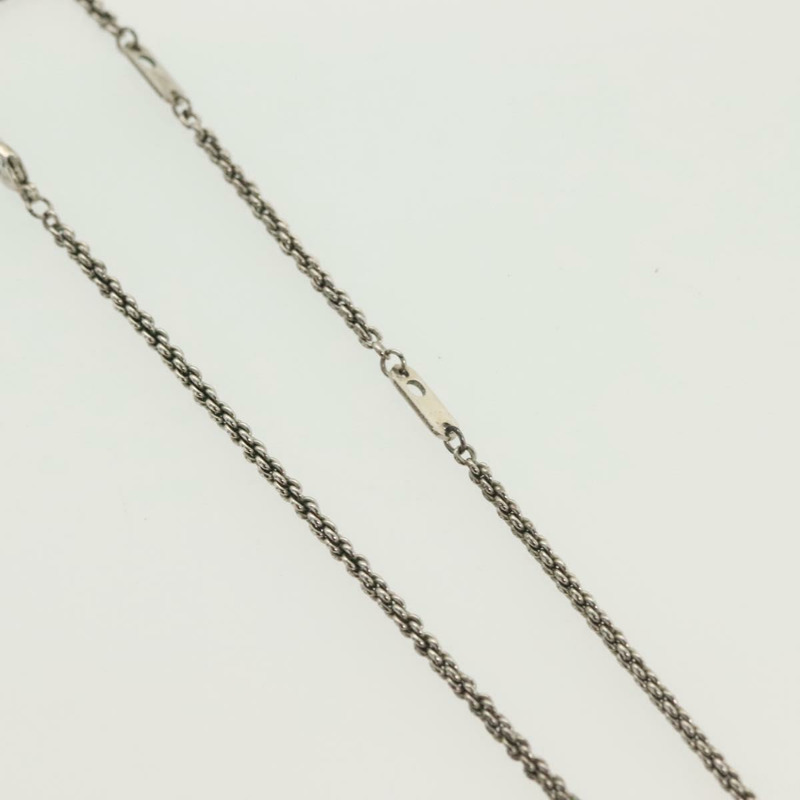 【日本直送】路易威登 DJ Vocabulary 項鍊 金屬 銀色 M69458 LV Auth 138915-6