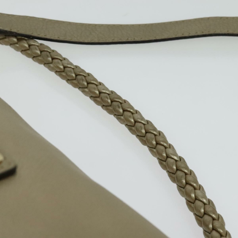 【日本直送】GUCCI GG帆布竹節單肩包 米色 金色 282301 正品 137972-13