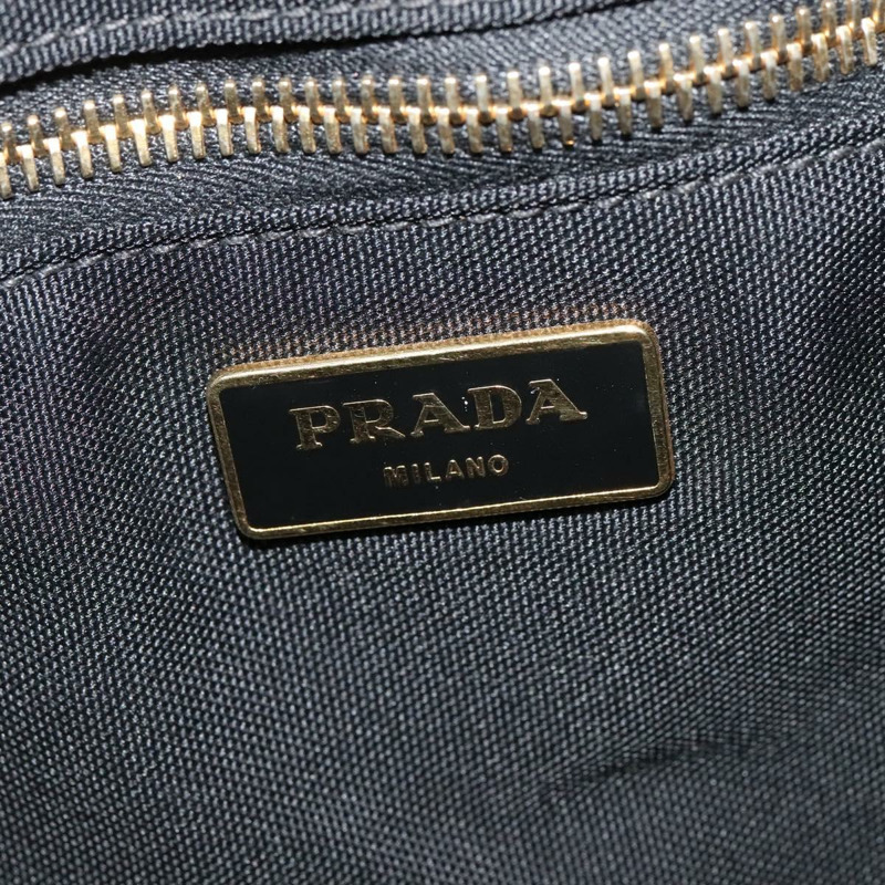 【日本直送】PRADA迷彩Canapa GM手袋 帆布 紫色 金 正品 137846-17