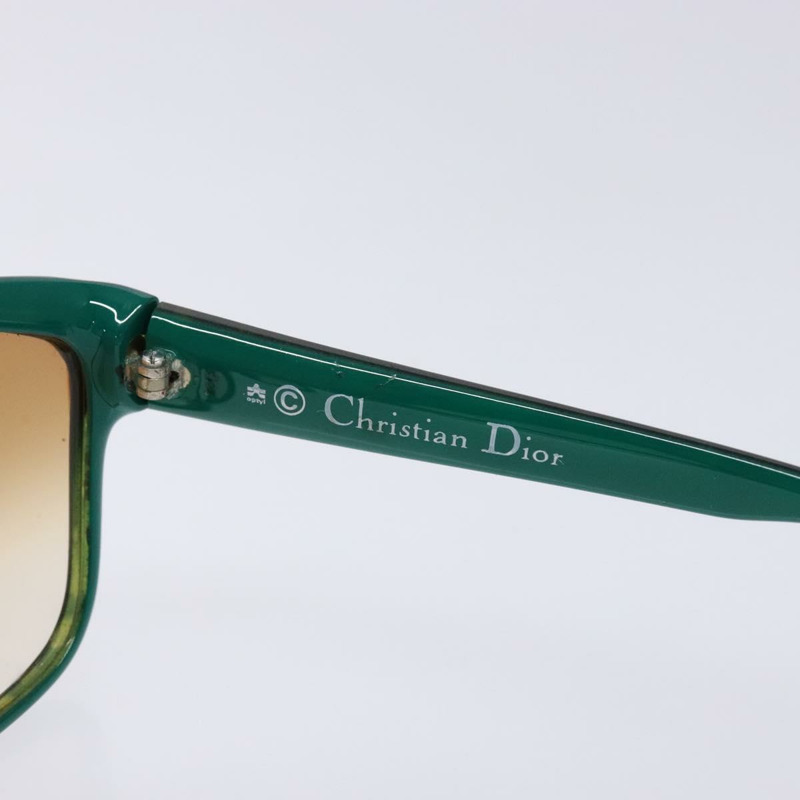 【日本直送】Christian Dior 太陽眼鏡 塑膠 綠色 正品 sw1409-8