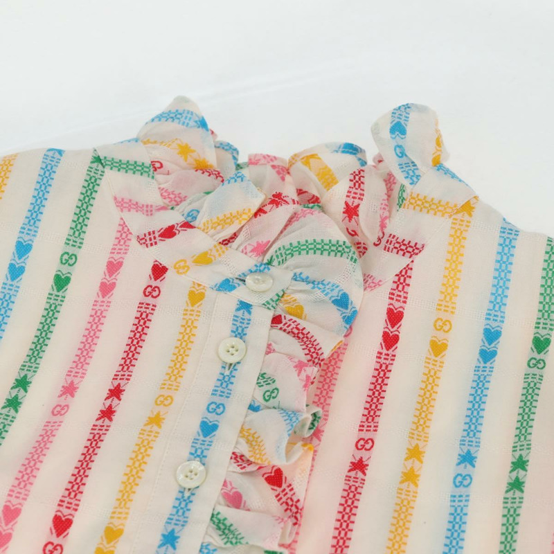 【日本直送】GUCCI 棉質多色針織衫 Auth 138999-4