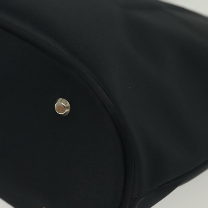 【日本直送】SAINT LAURENT 尼龍手提包 海軍藍 銀色 正品 137808-13