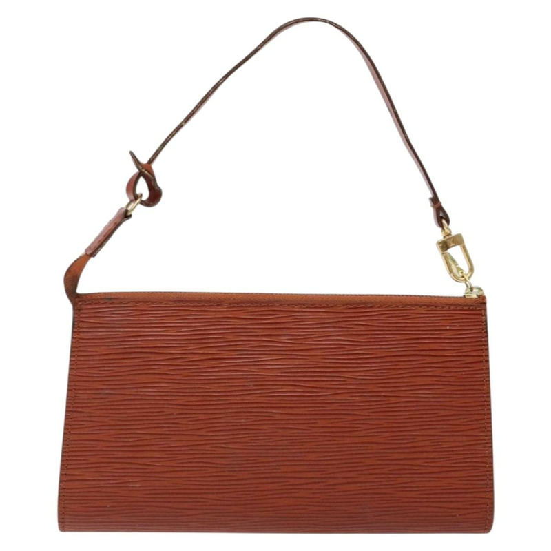【日本直送】路易威登 Epi Pochette Accessoires 配件袋 棕色 M52953 正品 hk2893-1