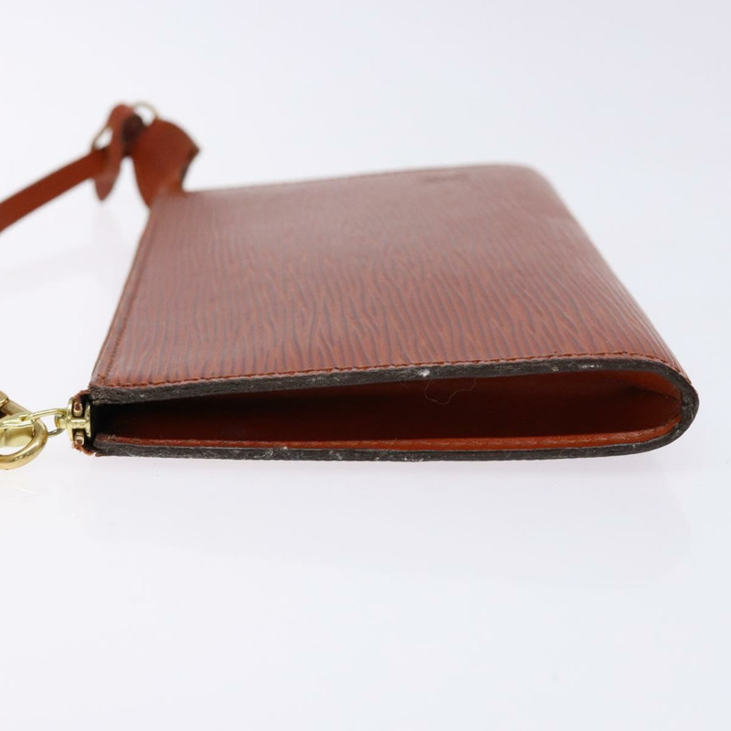【日本直送】路易威登 Epi Pochette Accessoires 配件袋 棕色 M52953 正品 hk2893-3
