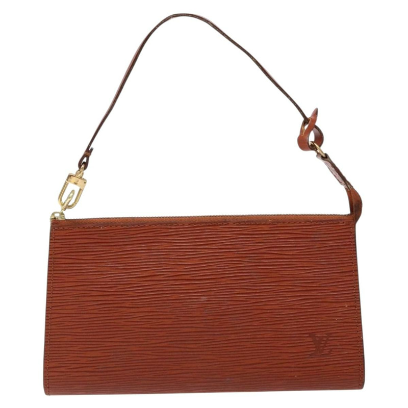 【日本直送】路易威登 Epi Pochette Accessoires 配件袋 棕色 M52953 正品 hk2893-12