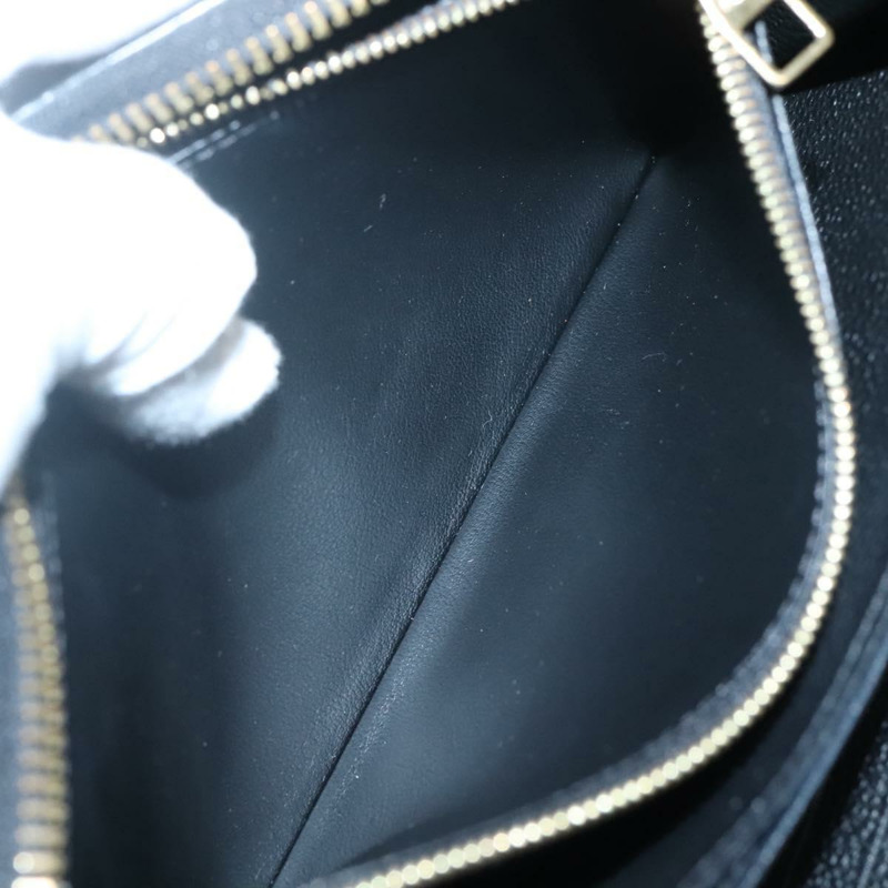 【日本直送】路易威登 Monogram Empreinte Zippy 錢包 皮夾 黑色 M61864 LV 正品 hk2892-10