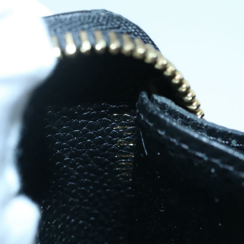 【日本直送】路易威登 Monogram Empreinte Zippy 錢包 皮夾 黑色 M61864 LV 正品 hk2892-11