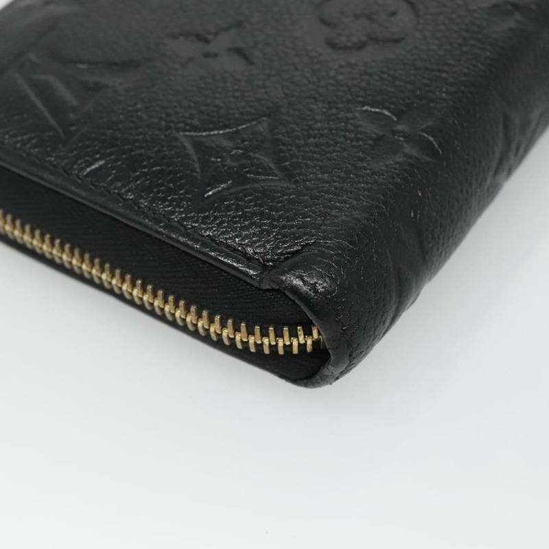 【日本直送】路易威登 Monogram Empreinte Zippy 錢包 皮夾 黑色 M61864 LV 正品 hk2892-15