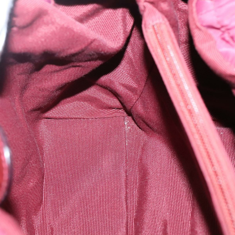 【日本直送】Salvatore Ferragamo Vala 托特包 尼龍 波爾多金 Auth hk2907-19