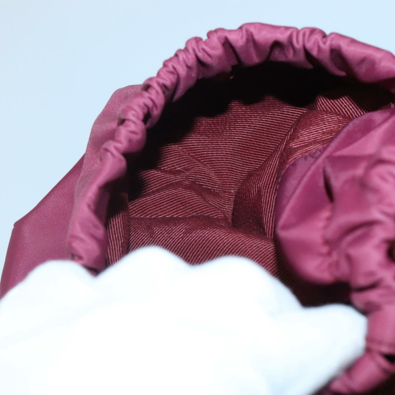 【日本直送】Salvatore Ferragamo Vala 托特包 尼龍 波爾多金 Auth hk2907-23