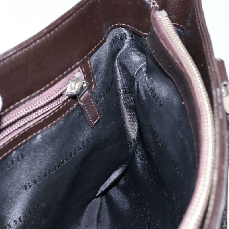 【日本直送】BURBERRY Nova 格紋托特包 尼龍 米色 銀色 正品 hk2951-16