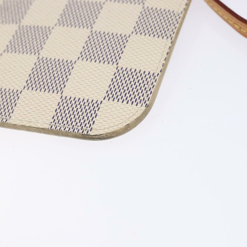 【日本直送】路易威登 Damier Azur Neverfull MM 手拿包 LV 正品 BA4978-14
