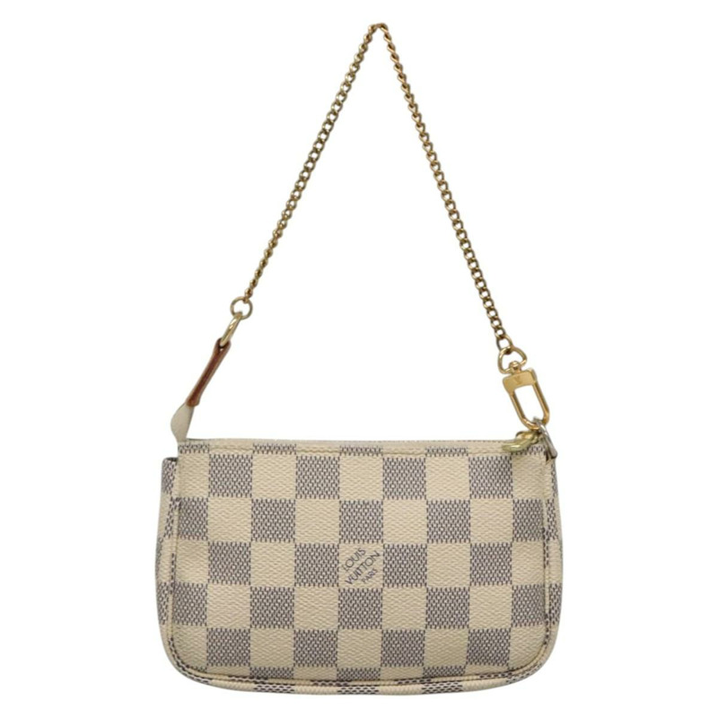 【日本直送】路易威登 Damier Azur 迷你手拿包配件包 N63005 LV 正品 BA4881-1