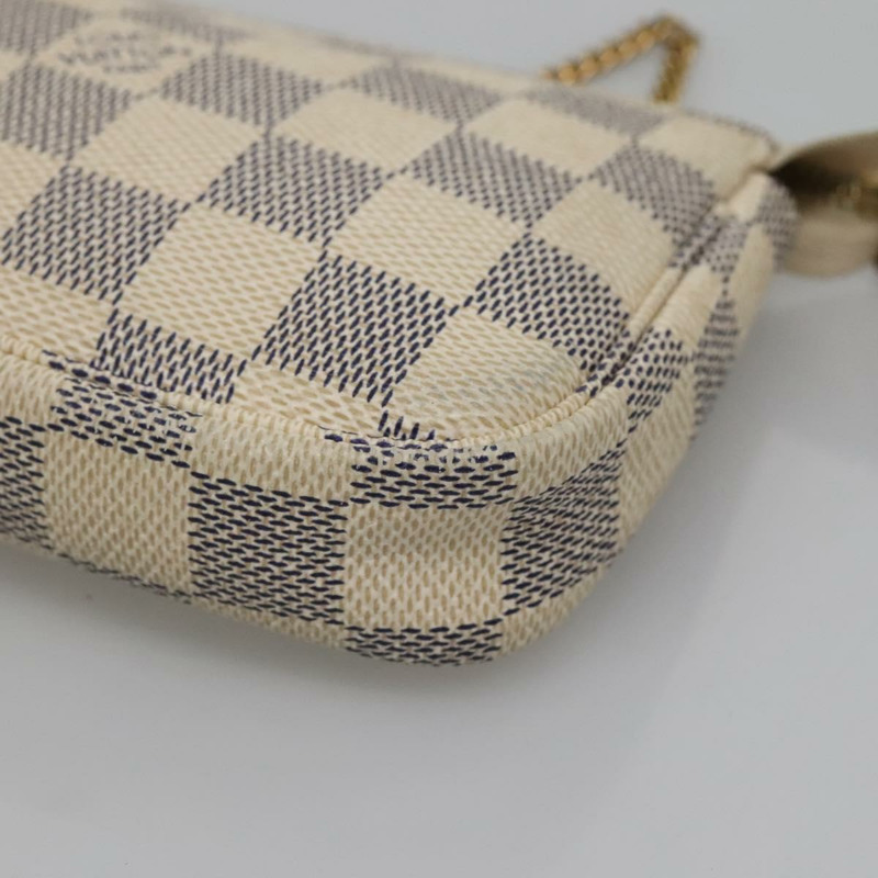 【日本直送】路易威登 Damier Azur 迷你手拿包配件包 N63005 LV 正品 BA4881-8
