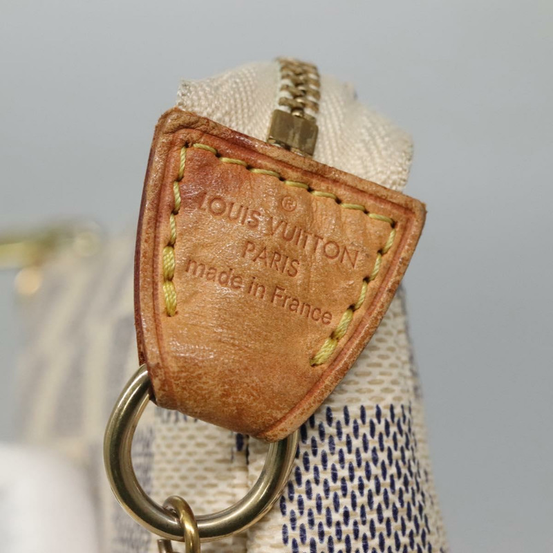 【日本直送】路易威登 Damier Azur 迷你手拿包配件包 N63005 LV 正品 BA4881-9