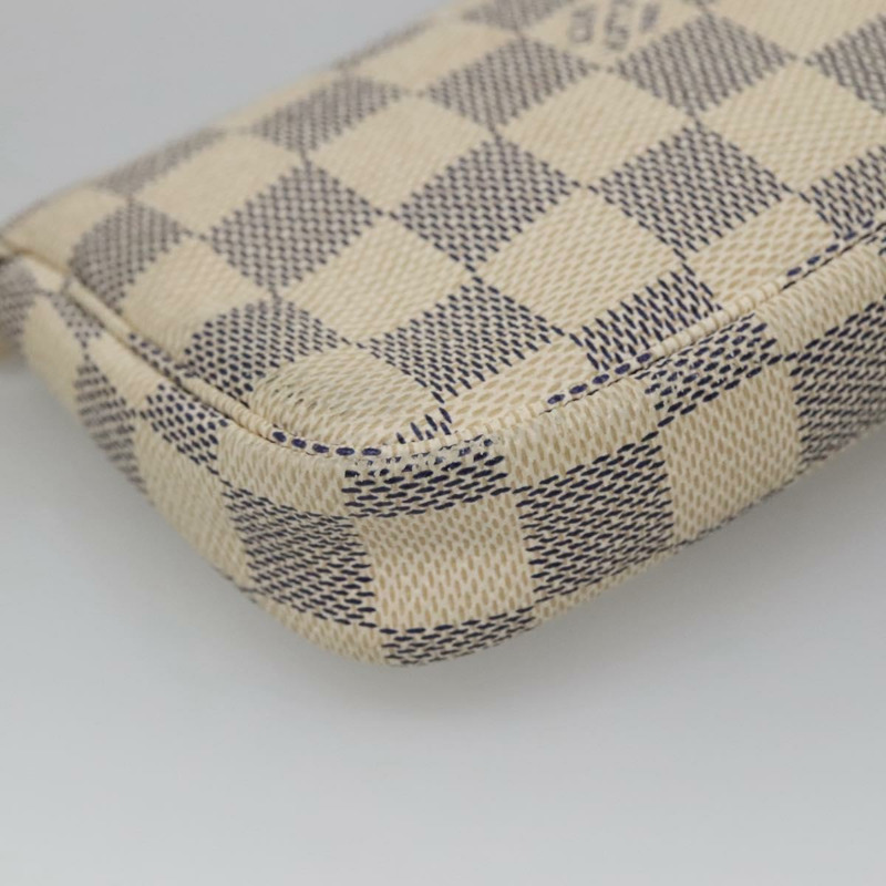 【日本直送】路易威登 Damier Azur 迷你手拿包配件包 N63005 LV 正品 BA4881-15