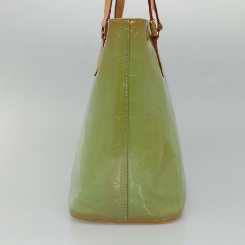 【日本直送】路易威登 Monogram Vernis Houston 手提包 淺藍色 M91005 LV 正品 BA5011-3