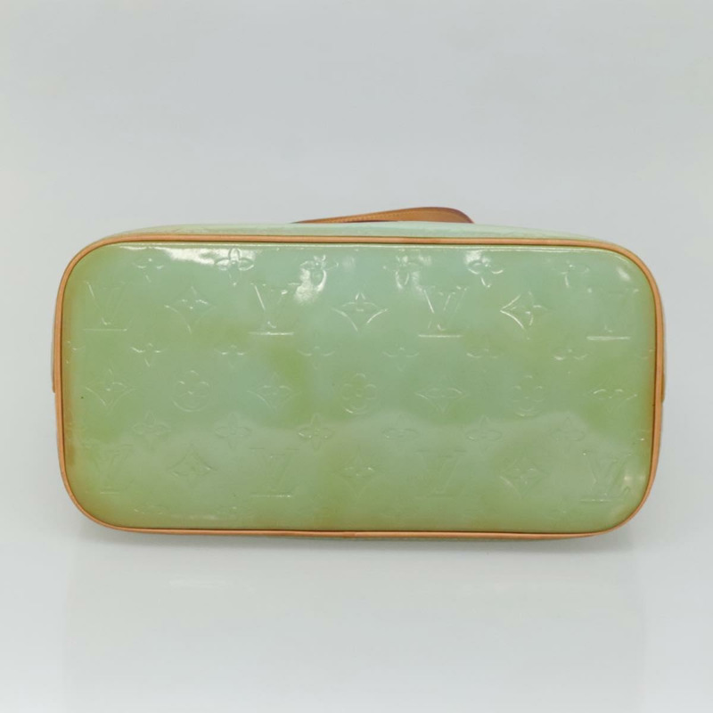 【日本直送】路易威登 Monogram Vernis Houston 手提包 淺藍色 M91005 LV 正品 BA5011-4