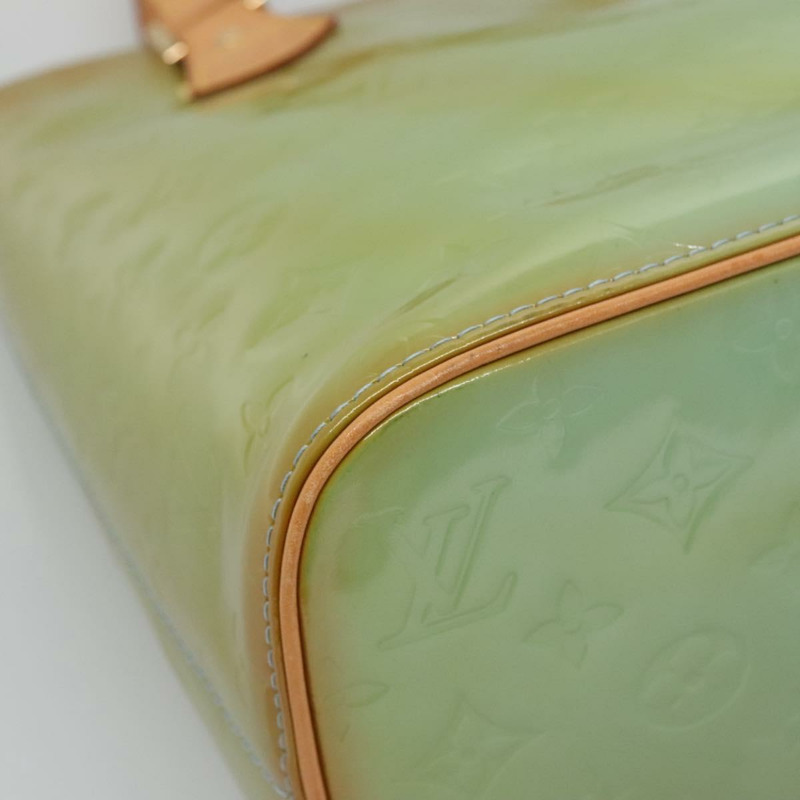 【日本直送】路易威登 Monogram Vernis Houston 手提包 淺藍色 M91005 LV 正品 BA5011-13