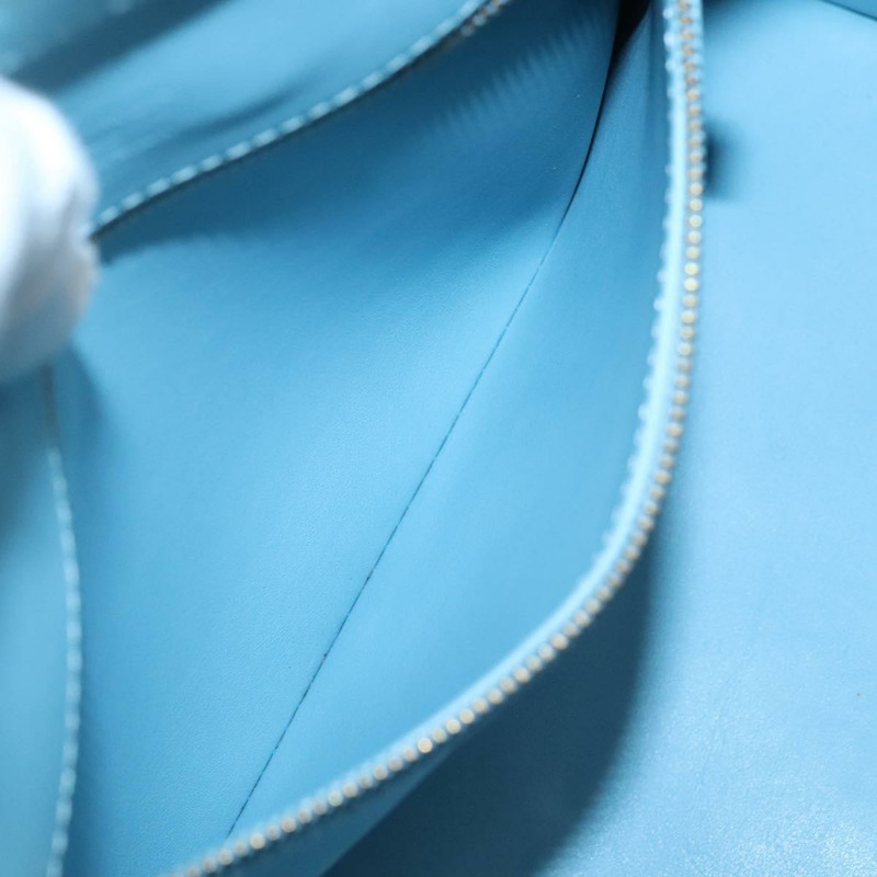 【日本直送】路易威登 Monogram Vernis Houston 手提包 淺藍色 M91005 LV 正品 BA5011-19