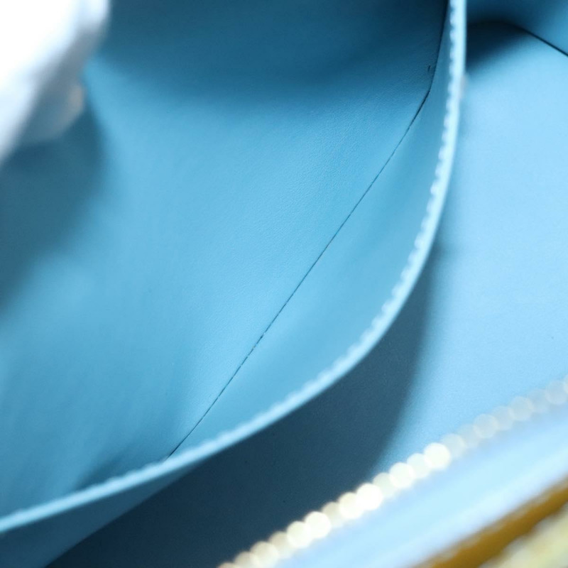 【日本直送】路易威登 Monogram Vernis Houston 手提包 淺藍色 M91005 LV 正品 BA5011-20