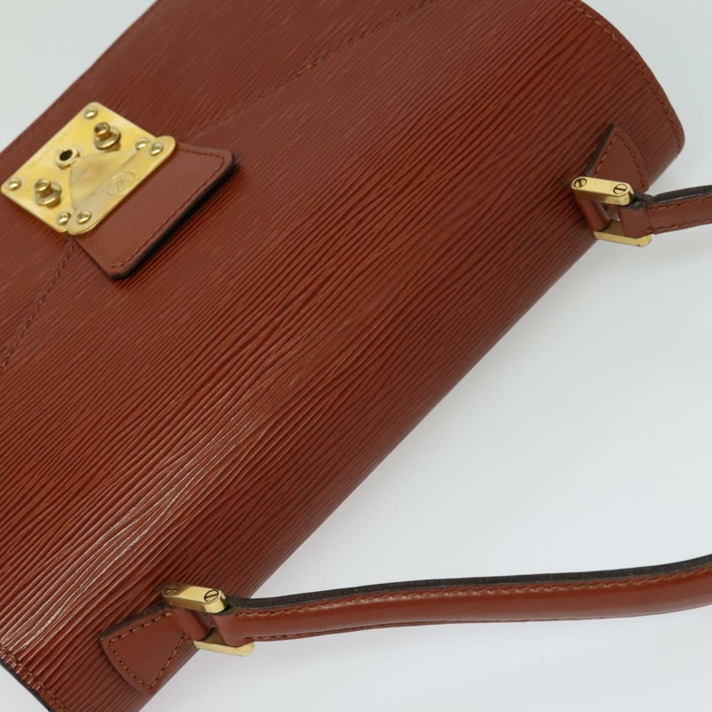 【日本直送】路易威登 Epi Concorde 手提包 棕色 M52133 LV 正品 BA4998-5