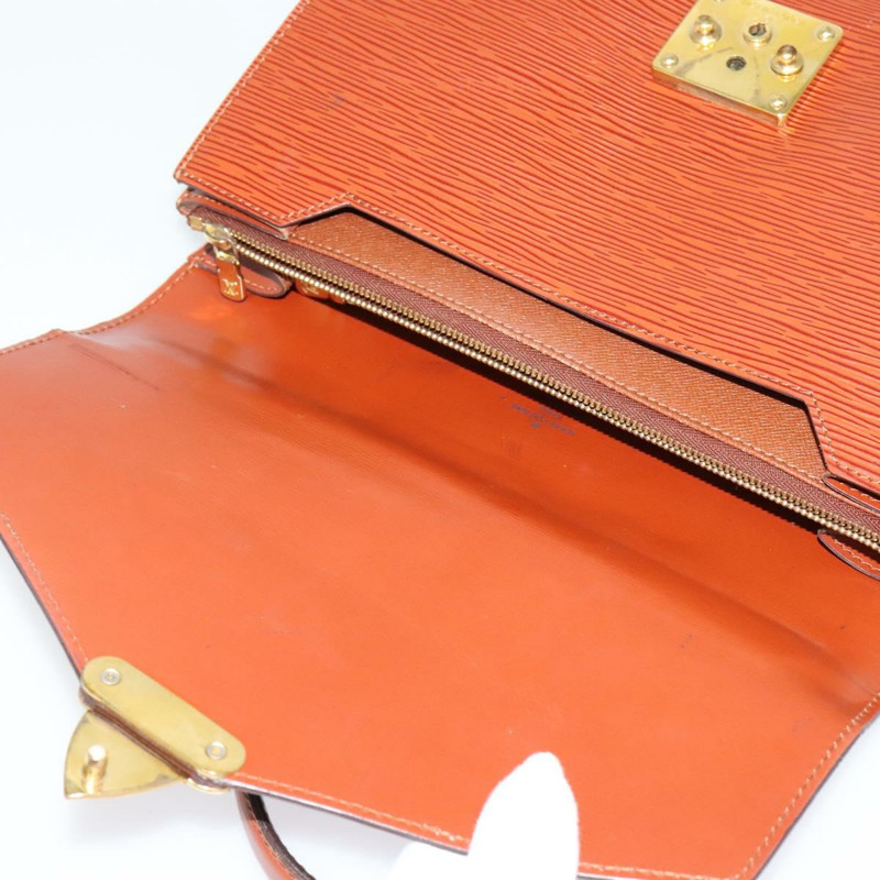 【日本直送】路易威登 Epi Concorde 手提包 棕色 M52133 LV 正品 BA4998-8