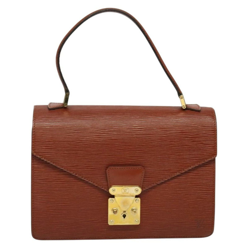 【日本直送】路易威登 Epi Concorde 手提包 棕色 M52133 LV 正品 BA4998-12