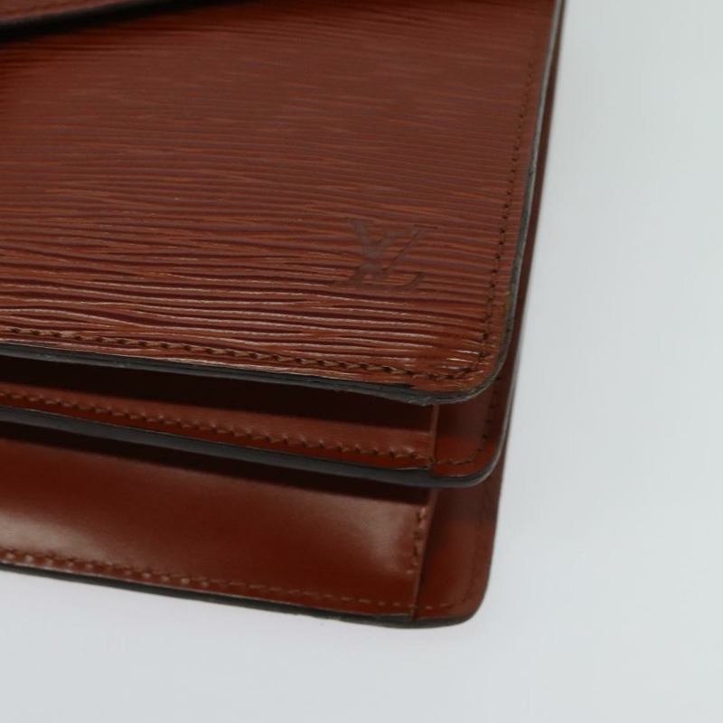 【日本直送】路易威登 Epi Concorde 手提包 棕色 M52133 LV 正品 BA4998-14