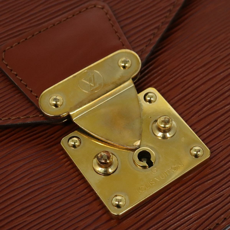 【日本直送】路易威登 Epi Concorde 手提包 棕色 M52133 LV 正品 BA4998-17