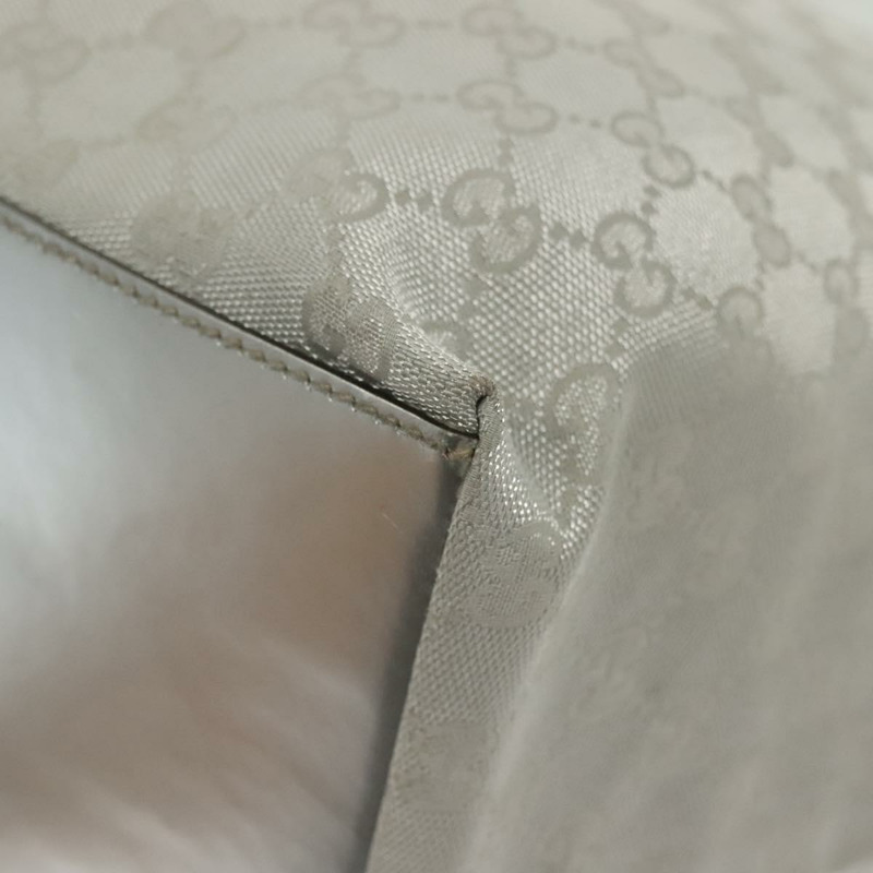 【日本直送】GUCCI GG帆布托特包 銀色 131231 正品 BA4967-14