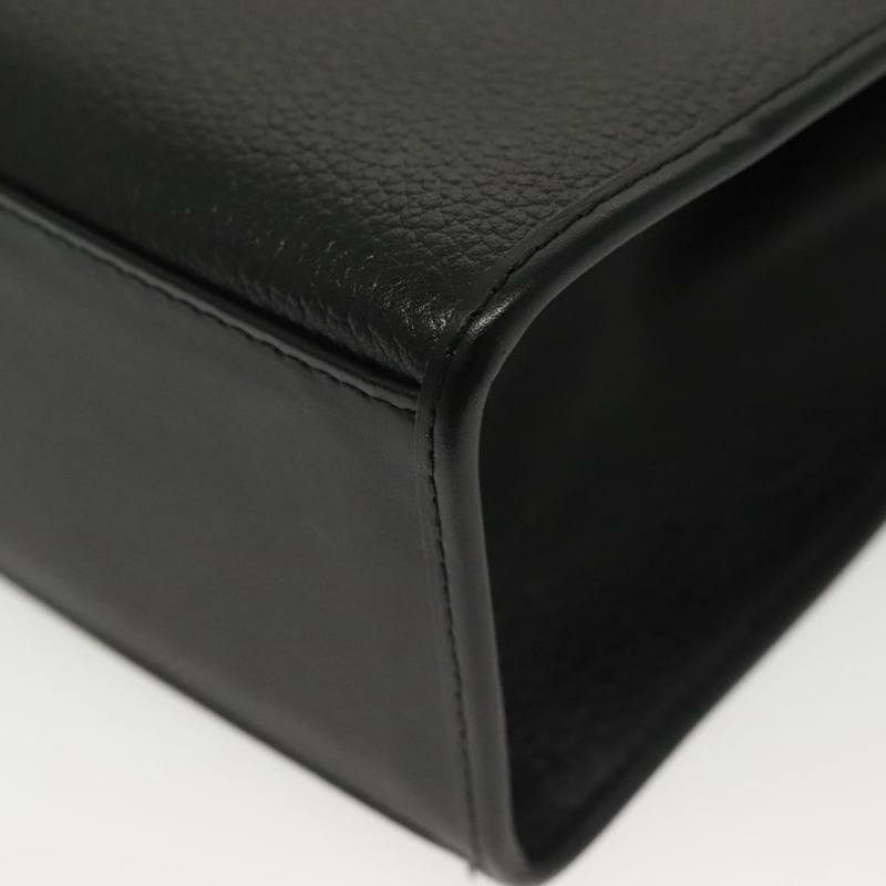 【日本直送】Burberrys 手提包 皮革 兩用 黑色 銀色 正品 yk19299-14