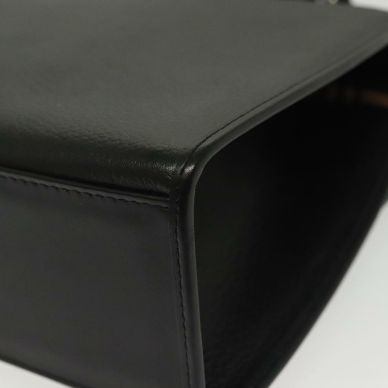 【日本直送】Burberrys 手提包 皮革 兩用 黑色 銀色 正品 yk19299-16