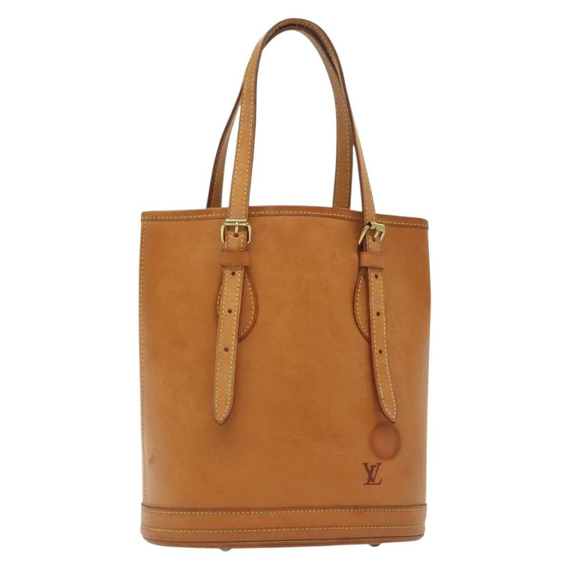 【日本直送】路易威登 Nomad 皮革水桶 PM 單肩包 米色 M85001 LV 正品 yk19293-0