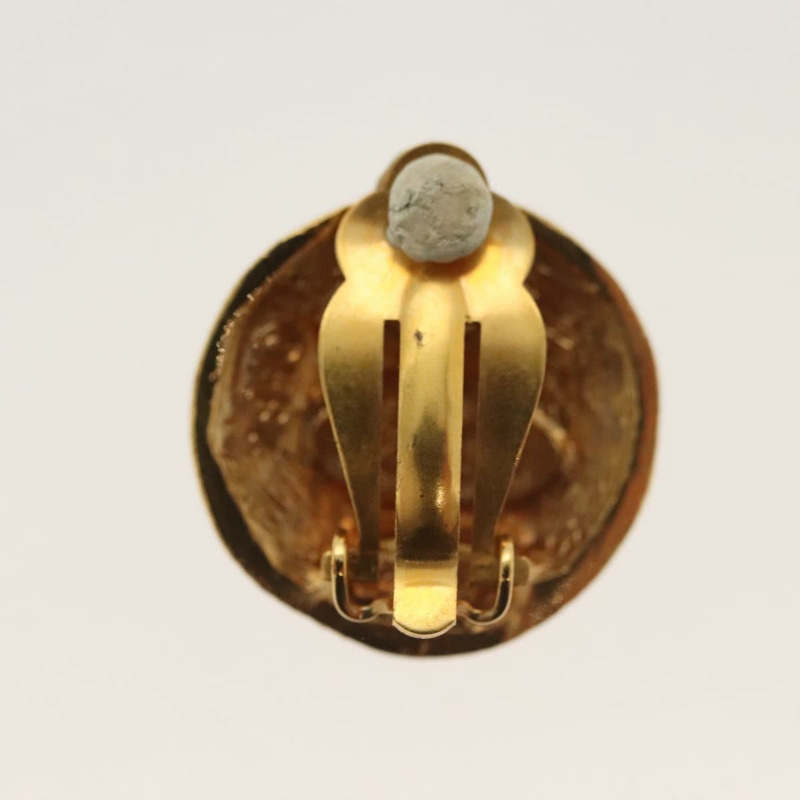 【日本直送】香奈兒耳環 金屬金 CC Auth hk2961-6