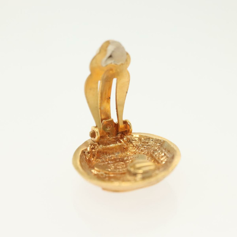 【日本直送】香奈兒耳環 金屬金 CC Auth hk2961-7