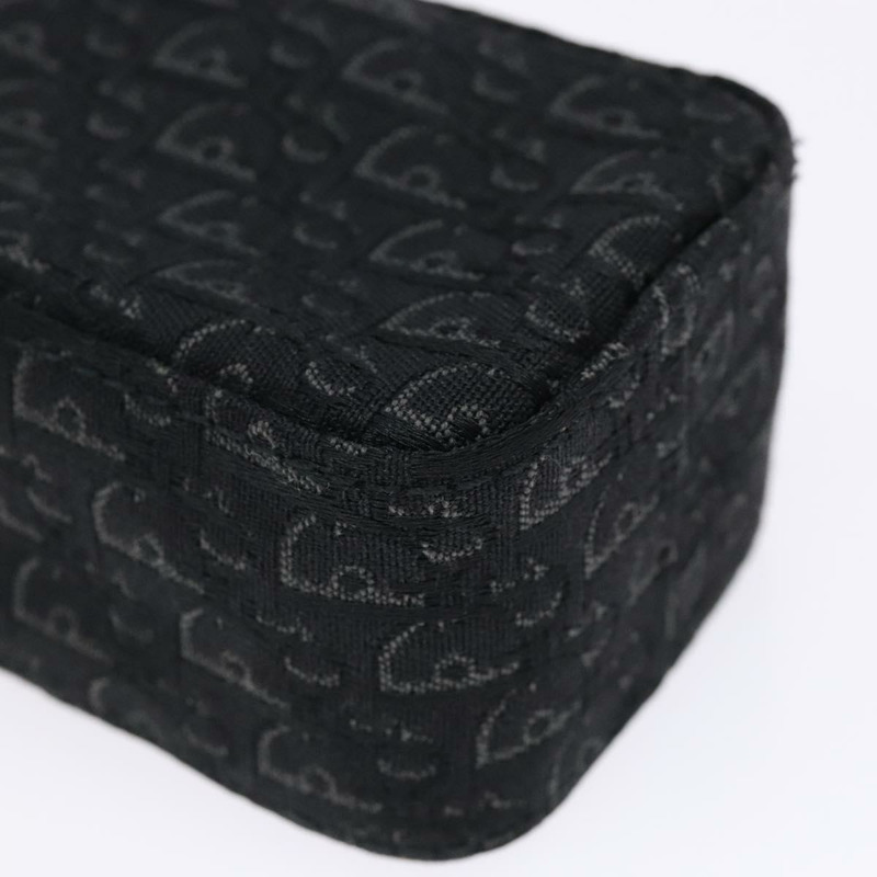 【日本直送】Christian Dior Trotter帆布肩背包 黑色 銀色 正品 135238-13