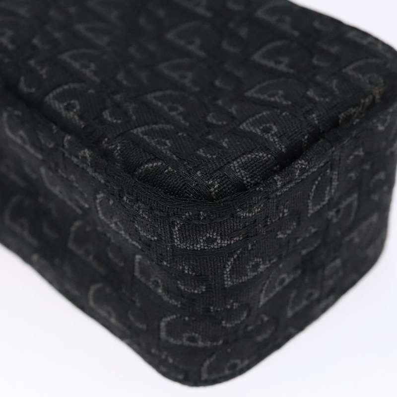 【日本直送】Christian Dior Trotter帆布肩背包 黑色 銀色 正品 135238-15