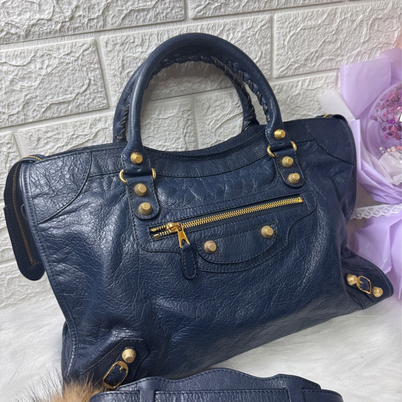 BALENCIAGA -City金扣手挽肩背兩用袋-2