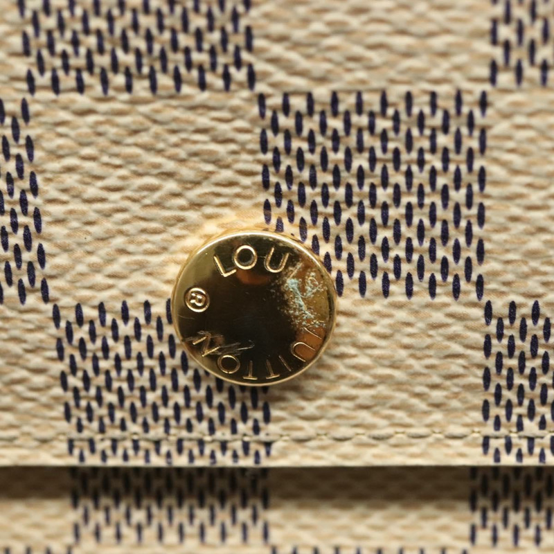 【日本直送】路易威登 Damier Azur Portefeuille Alexandra 錢包 N63068 LV 正品 130788-7