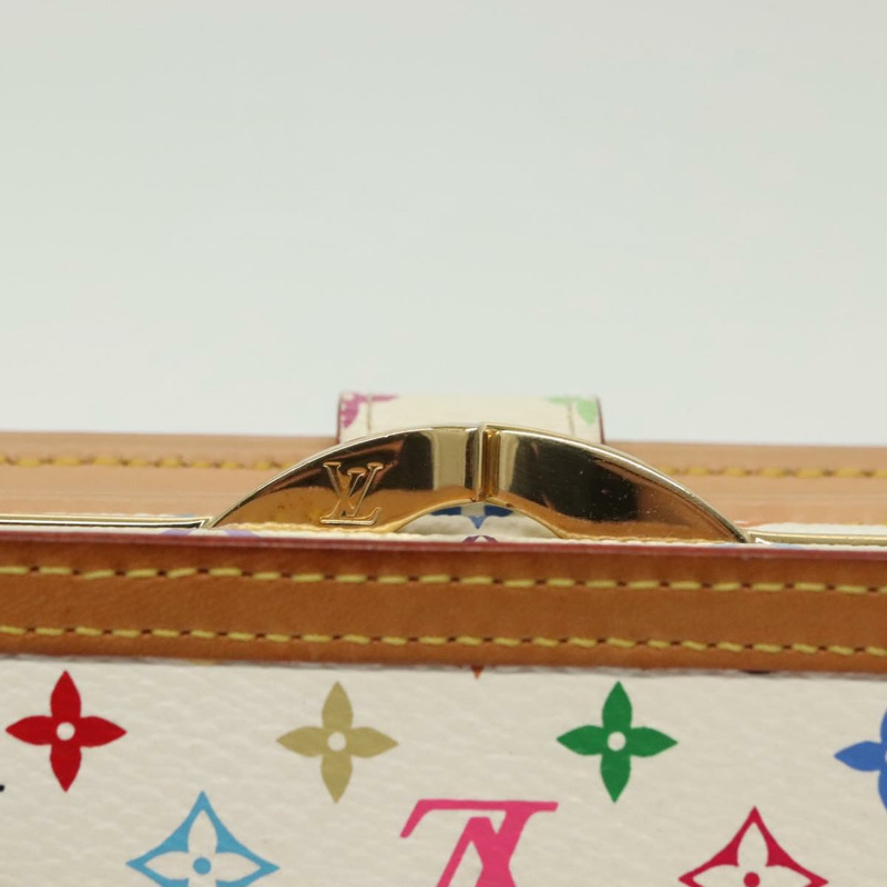 【日本直送】路易威登 多色 Portefeuille Viennois 皮夾 白色 M92987 正品 130787-7